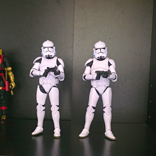 Star wars black series2x clone - black,