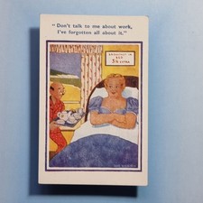 Comic Postcard C1960 Fat Lady