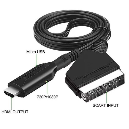 Scart hdmi converter - scart, audio