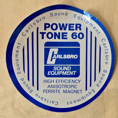 Mid carlsbro 12 - '70's,
