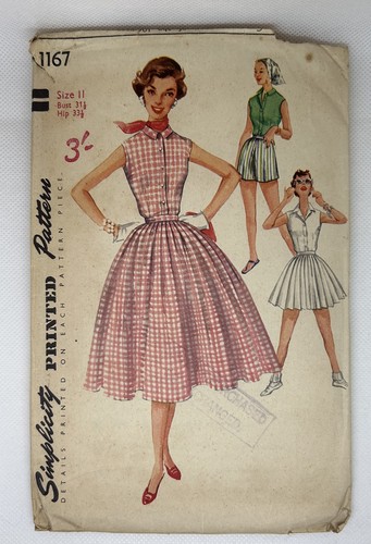 Vintage 1950s simplicity 1167 - 1950s,