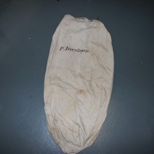 1940 U.S. Navy Canvas Seabag PJacobsen WWII Duffle Bag Stencilled Military Issue