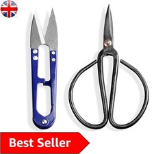 Effortless Bonsai Maintenance Kit - Durable Scissors and Leaf Cutters for Growth