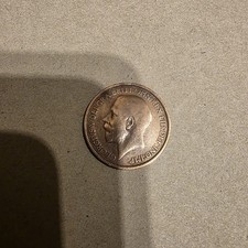 British Old Half Penny Coin