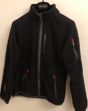 MUSTO EVOLUTION WOMENS BLACK ZIP FRONT AND ZIP POCKETS SOFTSHELL FLECEE JACKET 8