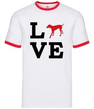 Love Weimaraner Dog Silhouette