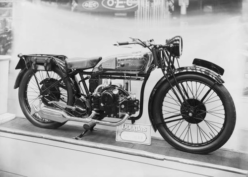Douglas 350cc motorcycle - douglas,