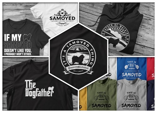 Samoyed shirt hoodie dog - samoyed,