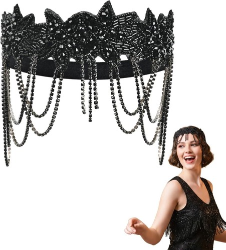 1920s flapper headband for - 1920s,