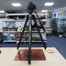 Used Manfrotto 190CX3 + 701RC2 Video Head - 12 Months Warranty
