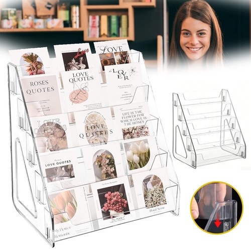 Tier acrylic greeting card - acrylic,
