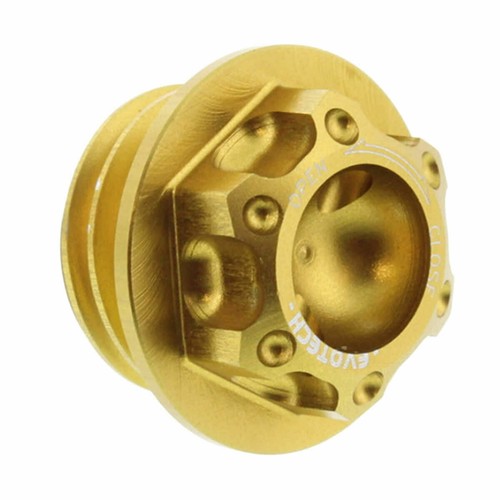 Gold oil cap evotech 26x3 - cap, 26x3.0