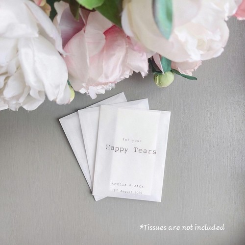 Personalised wedding favours - personalised,