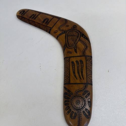 Wood boomerang wooden - boomerang,