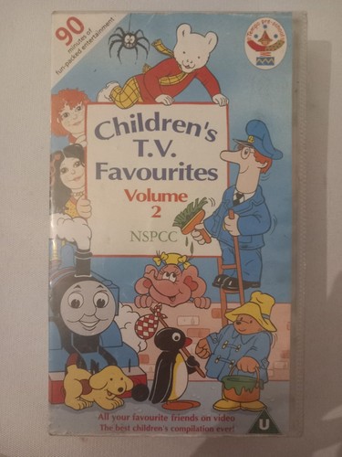 Children favourites vhs - children's,