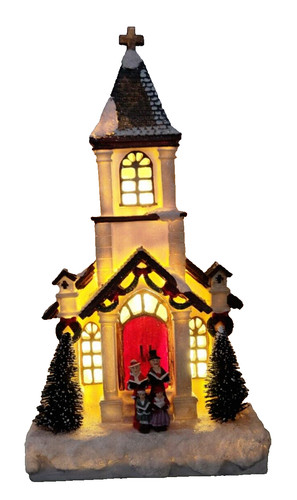 Vtg lighted musical - lighted, christmas