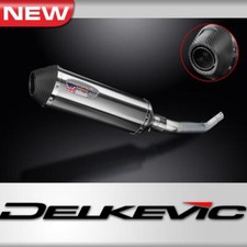 KAWASAKI ZX6R NINJA 636 2003-04 343mm X-OVAL STAINLESS SILENCER EXHAUST KIT