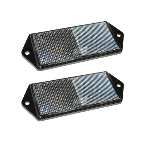 White reflectors side - reflectors,