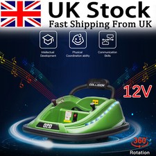 Kids Bumper Car 360° Spin Children's Waltzer Cars w/ Remote Control Ride on Toy