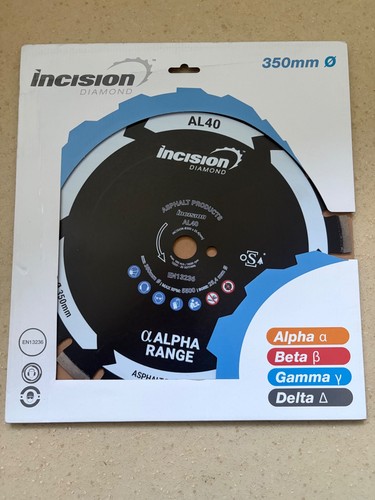 Incision diamond al40 350mm - incision,