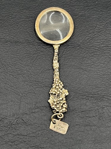 Vintage sterling silver grape - silver,