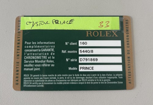 100 genuine oem rolex prince - rolex,