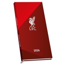 Liverpool FC Slim Diary 2026 (football club souvenirs memorabilia)