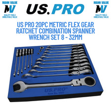 US PRO 20pc Metric Flex Head