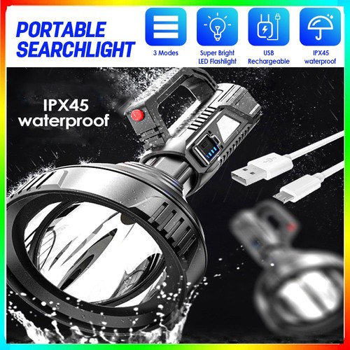 Rechargeable led searchlight - rechargeable,