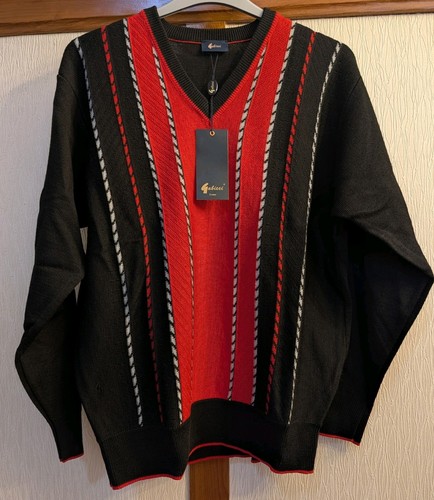 Gabicci men black - -men's, black/red