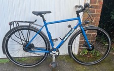 Shand Stoater small touring utility bicycle with rack mudguards Rohloff Cytronex