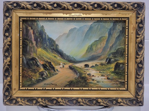 Signed original oil painting - original,