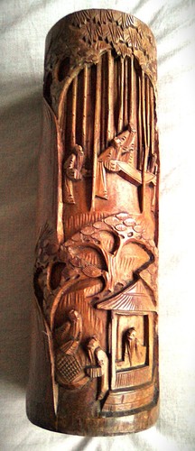 Antique chinese carved large - antique,