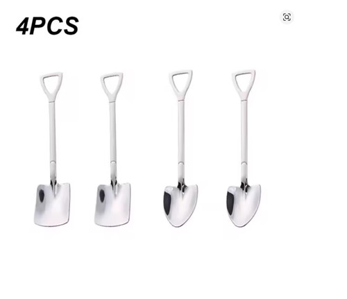 Shovel teaspoon set - shovel,