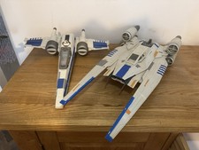 Star Wars Rogue One Rebel U-Wing Ship & The Force Awakens x Wing Fighter Hasbro
