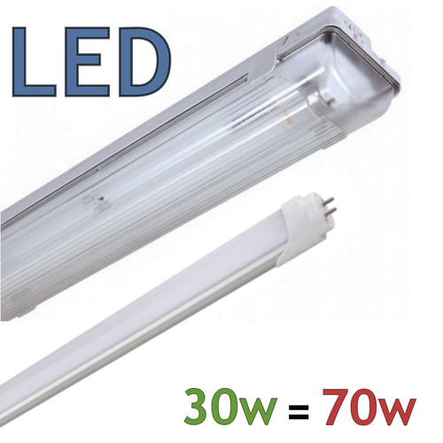 6ft fluorescent ip65 non - ip65,