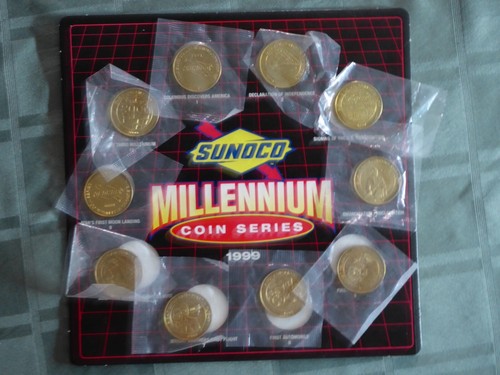 Sunoco millenium coin series - sunoco,