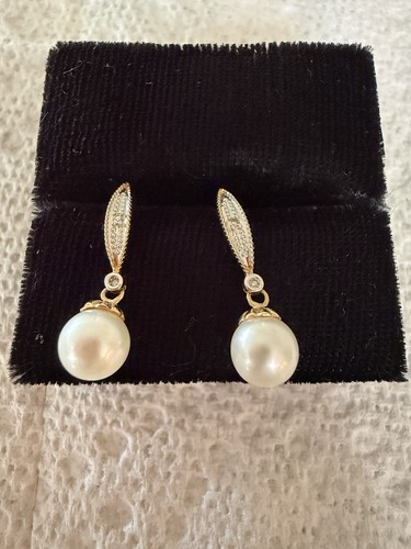 Vintage 14k gold cultured - vintage,