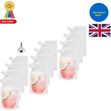 12 PC Clear Plastic Drink