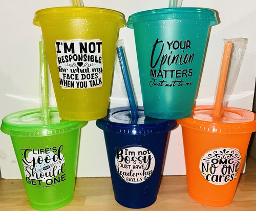 Set colourful plastic - 5,