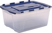 Plastic Tote Box with Lid