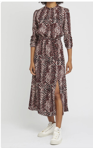 Bnwt zebra ladies print midi - bnwt,