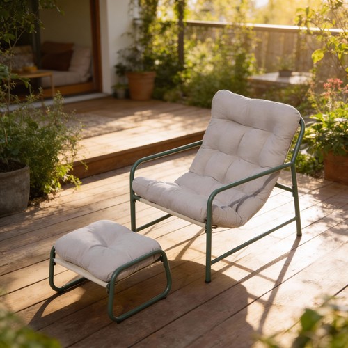 Sling garden chair - garden,