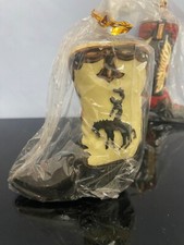 Vintage rare ivory and black