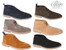 Mens suede desert boots - mens,