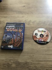 Theme Park World PlayStation 2 PS2 Tested Great Condition No Manual