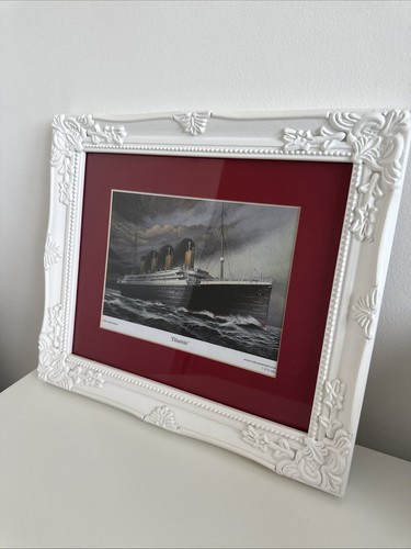 Framed rms titanic art - rms, print