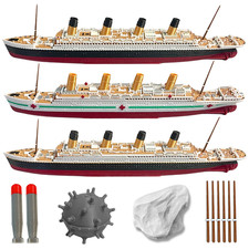 3 Pack Color 12” RMS Titanic