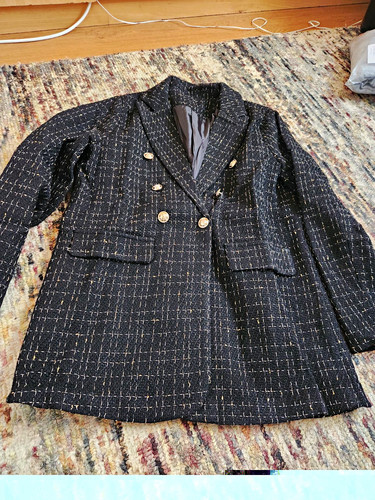 Women black tweed - women's,
