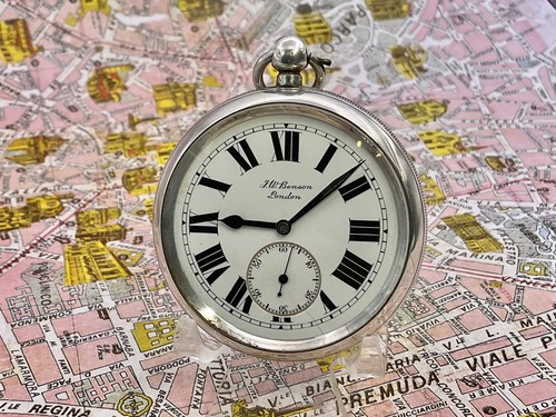 Benson pocket watch silver - pocket,